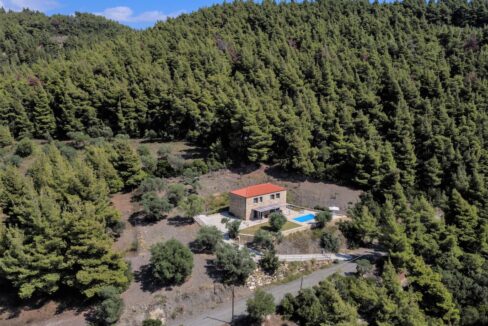 Beautiful villa Sithonia Halkidiki. Hill top Villa Halkidiki Greece for sale 6