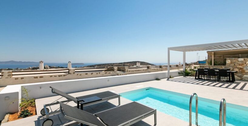 House with Pool in Paros Greece for sale. Properties Paros Greece