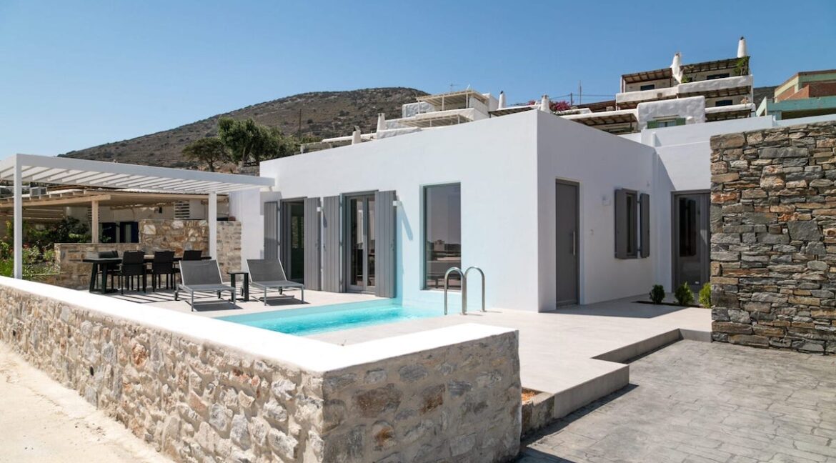 NEW Construction House with Pool in Paros Greece for sale