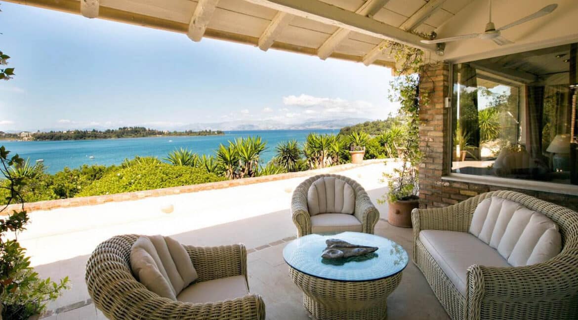 Luxury Seafront Villa in Corfu Greece for sale 23