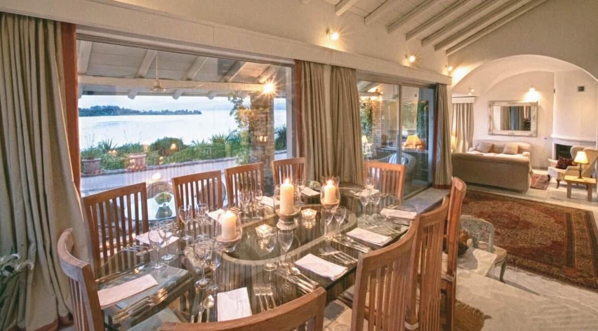 Luxury Seafront Villa in Corfu Greece for sale 30