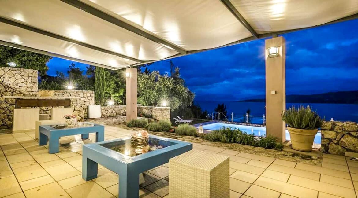 Luxury Villas in Lefkada Greece for sale, Hill Top Villa in Lefkada for Sale 2