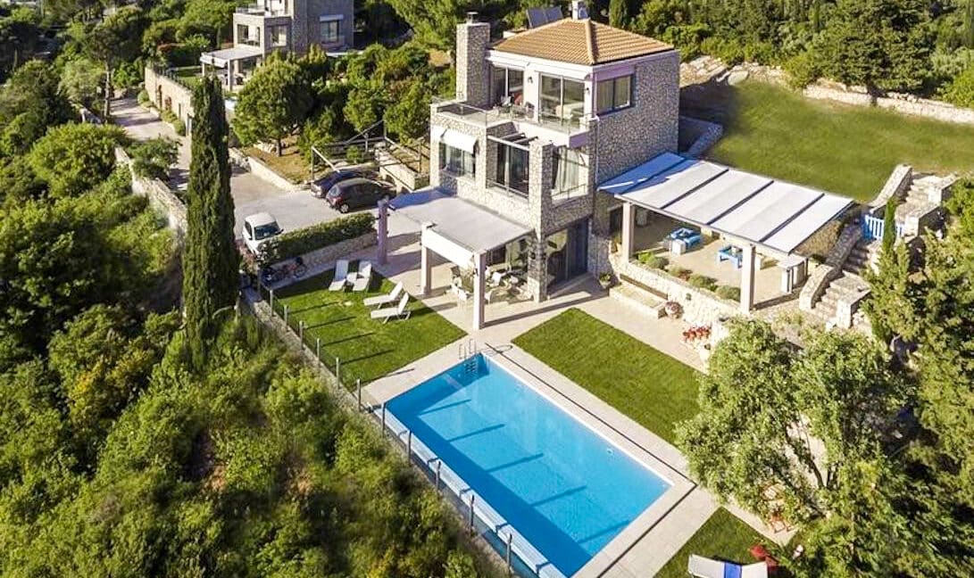 Luxury Villas in Lefkada Greece for sale, Hill Top Villa in Lefkada for Sale 27