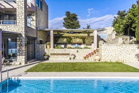 Luxury Villas in Lefkada Greece for sale, Hill Top Villa in Lefkada for Sale 28