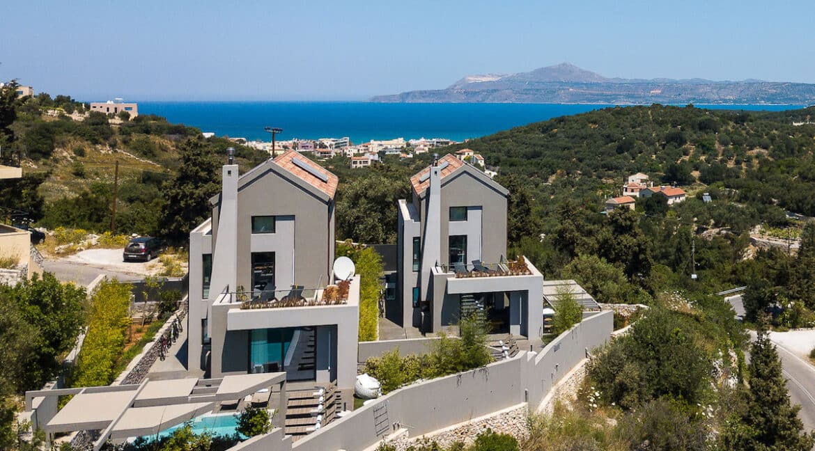Property Chania Crete Greece, Villa for Sale Crete Island, New Villa in Crete Greece.  Properties in Crete for Sale