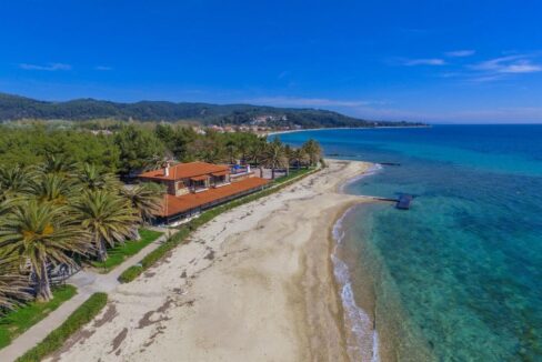 Seafront Land of 22 acres in Sithonia Halkidiki Ideal for Building a Hotel. Beachfront land Halkidiki Greece 24