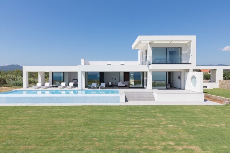 Seafront Villa Corfu Greece for sale. Corfu Luxury Properties for sale