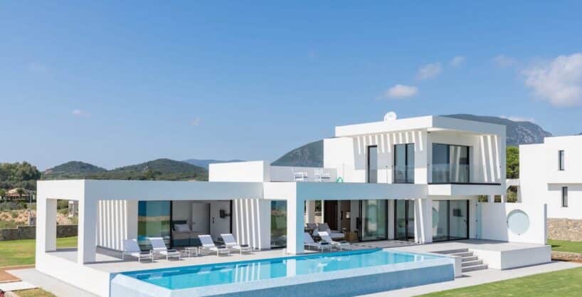 Seafront Villa Corfu Greece for sale. Corfu Luxury Properties for sale