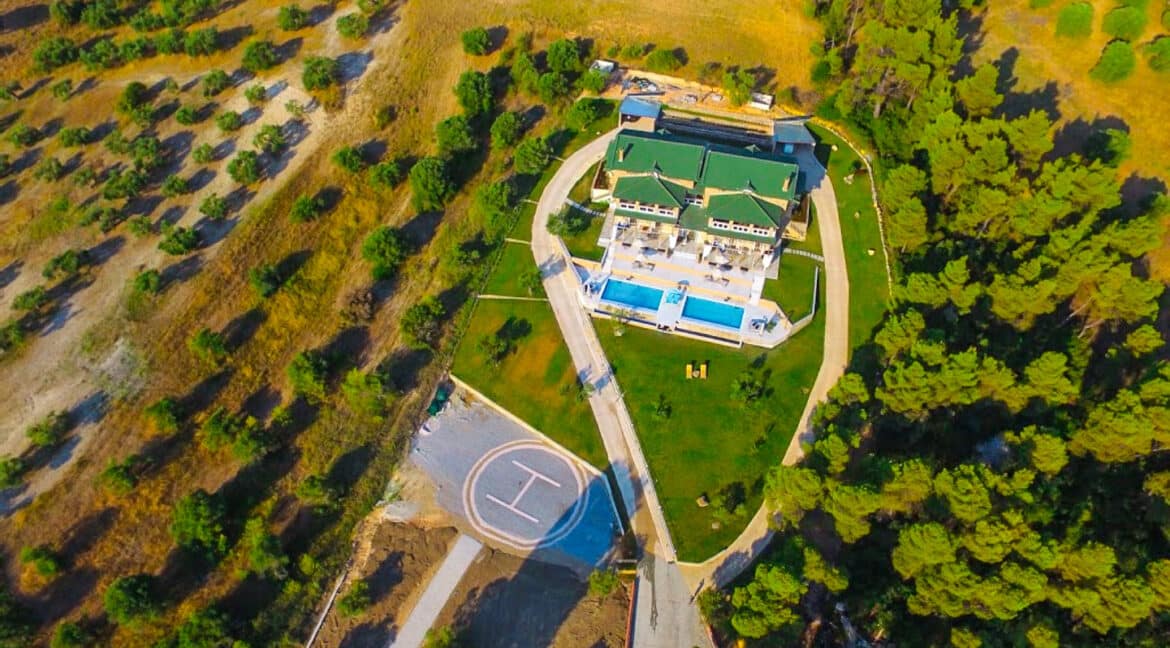 Mansion with helipad in Halkidiki Greece, Luxury Estate in Chalkidiki Greece for sale 2