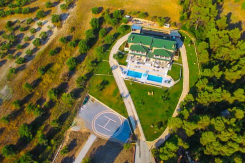 Mansion with helipad in Halkidiki Greece, Luxury Estate in Chalkidiki Greece for sale 2