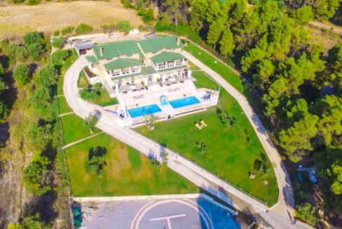 Mansion with helipad in Halkidiki Greece, Luxury Estate in Chalkidiki Greece for sale