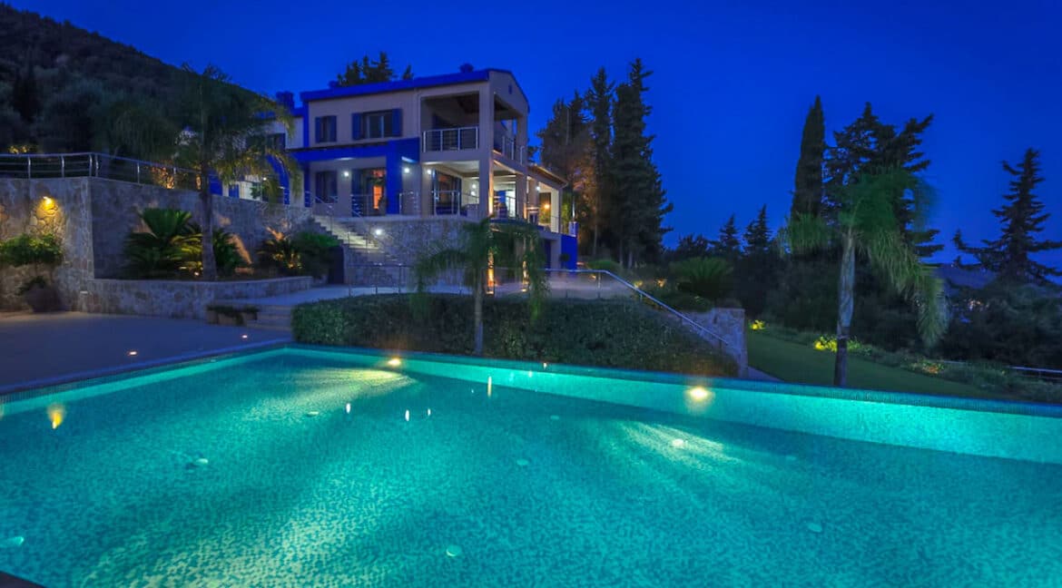 Sea View Villa East Corfu Greece For Sale, Corfu Villas for sale 1
