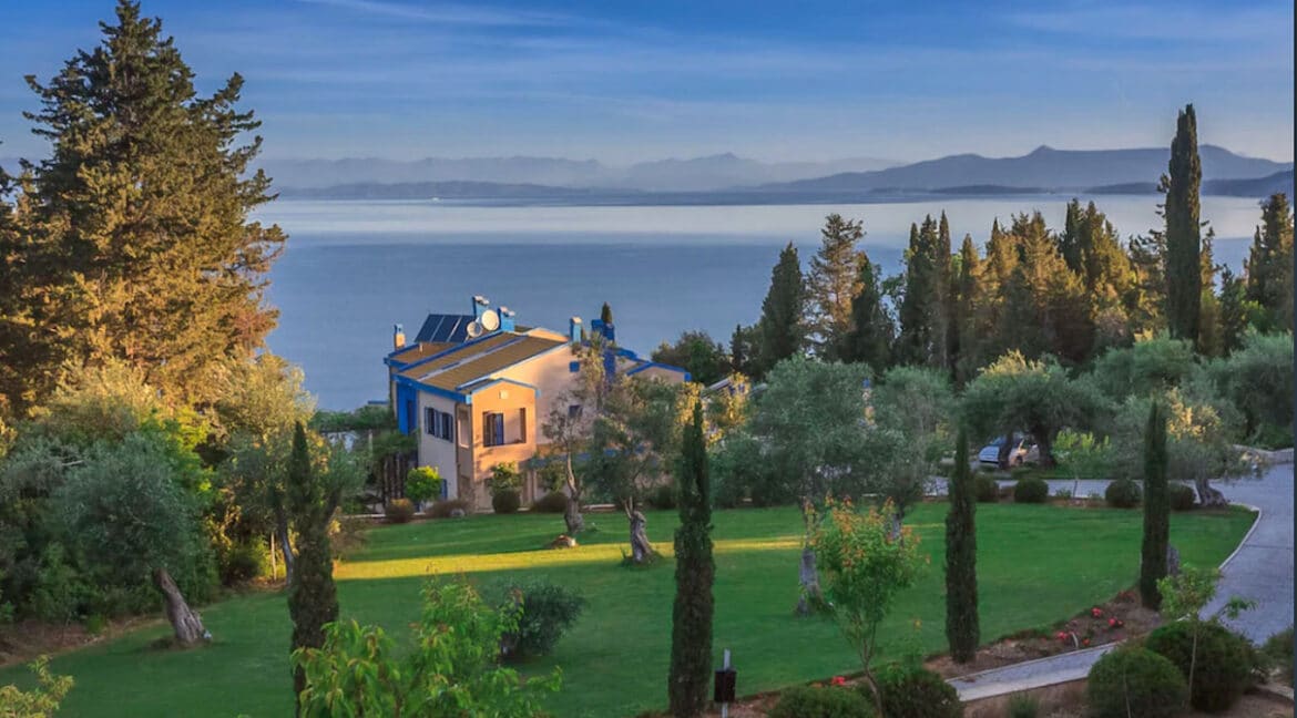 Sea View Villa East Corfu Greece For Sale, Corfu Villas for sale 2