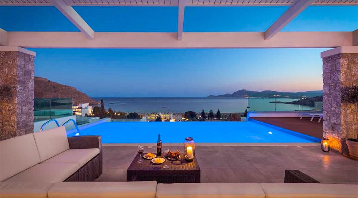 Sea View Villa Lindos Rhodes Greece For Sale, Properties Rodos Greece 14