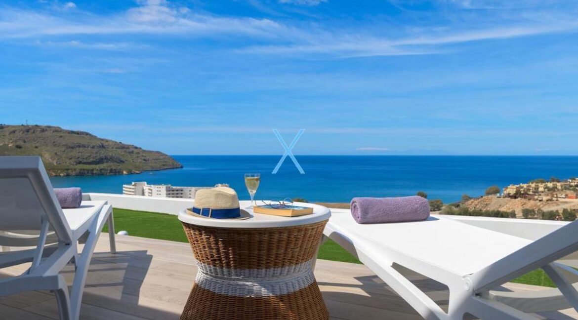 Sea View Villas Rhodes Greece, Lindos. Luxury Properties for Sale Rodos Greece 12