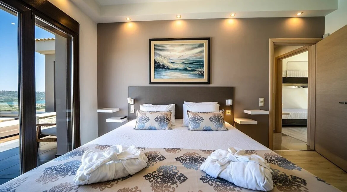 Luxury Villa with a helipad at Chania Crete 11