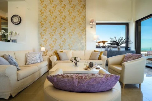 Luxury Villa with a helipad at Chania Crete 13