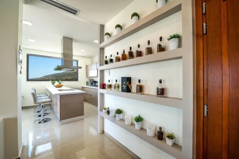 Luxury Villa with a helipad at Chania Crete 5