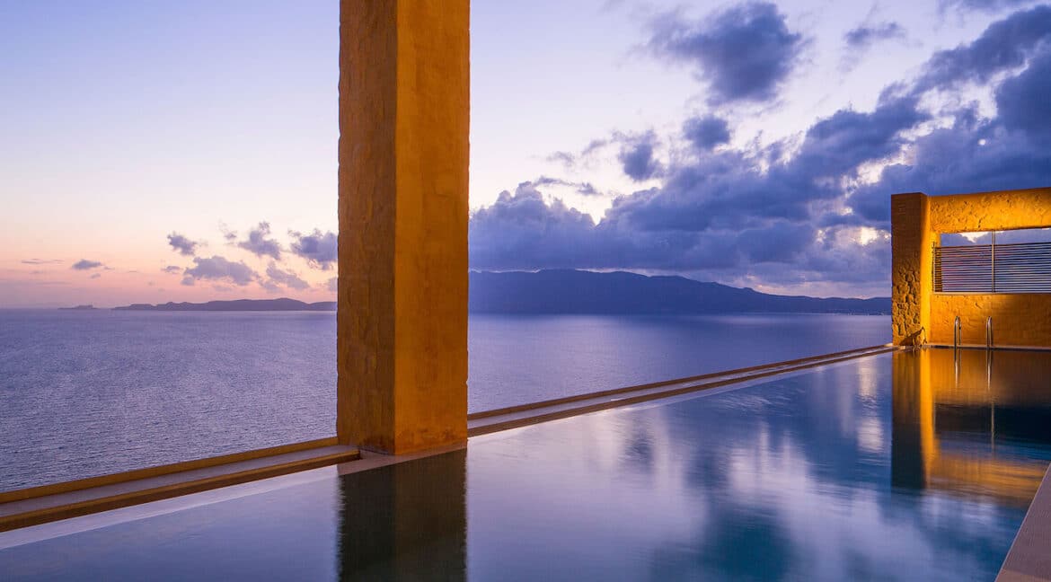 Luxury villas at Chania Crete Greece, Crete Greece Properties for Sale. Buy Seaview Villa Crete Island 2
