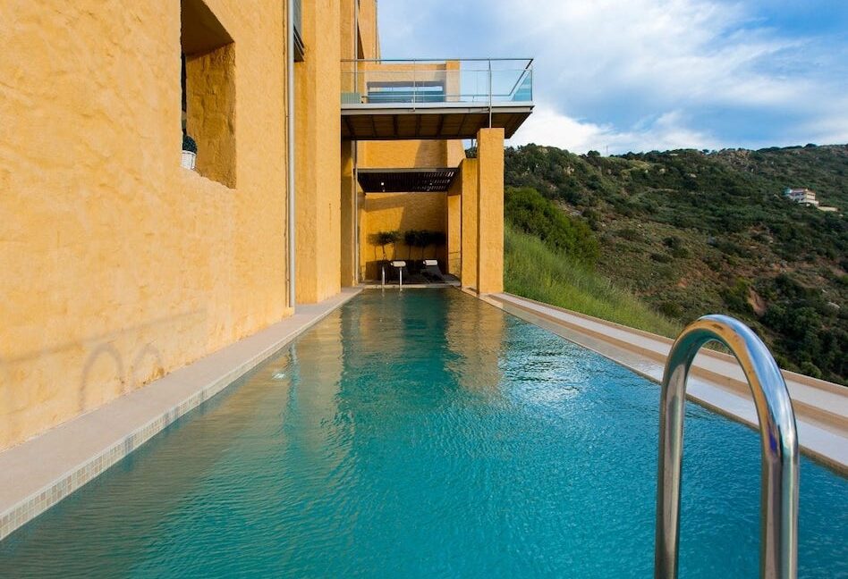 Luxury villas at Chania Crete Greece, Crete Greece Properties for Sale. Buy Seaview Villa Crete Island 3