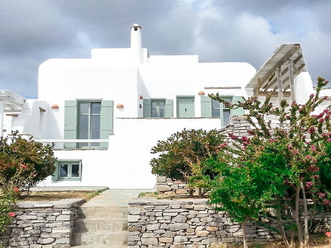 House for Sale in Paros Greece in a big land plot
