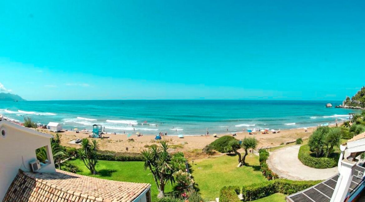 Seafront Beach House in Corfu Greece, of 2 bedrooms and pool