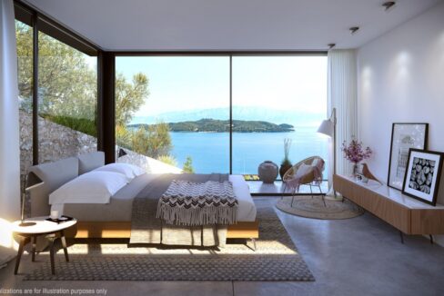 Seafront Villa Lefkada, the last one available. Luxury Villa under construction3