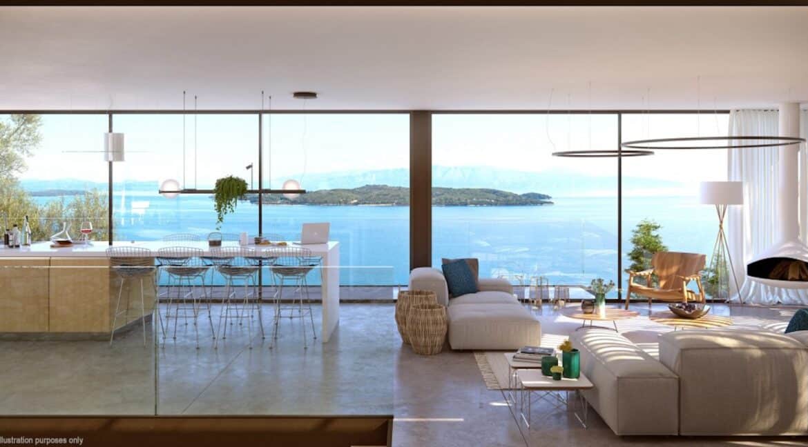 Seafront Villa Lefkada, the last one available. Luxury Villa under construction4