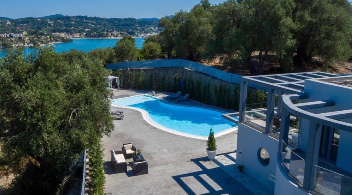 Sea View Villa for Sale in Corfu Island Greece. Luxury Property Corfu Greece 2