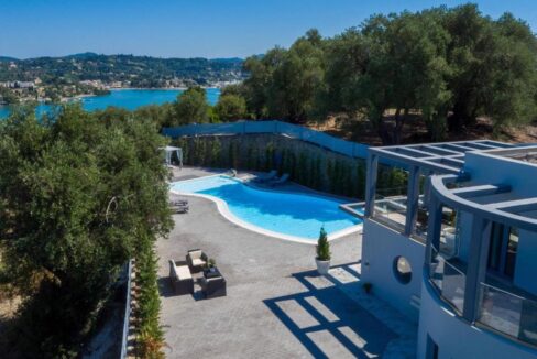 Sea View Villa for Sale in Corfu Island Greece. Luxury Property Corfu Greece 2