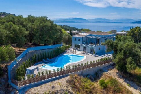 Sea View Villa for Sale in Corfu Island Greece. Luxury Property Corfu Greece 24