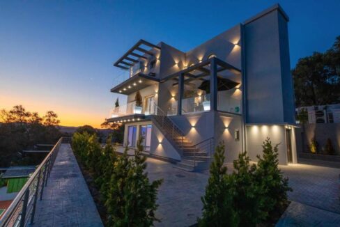 Sea View Villa for Sale in Corfu Island Greece. Luxury Property Corfu Greece 34