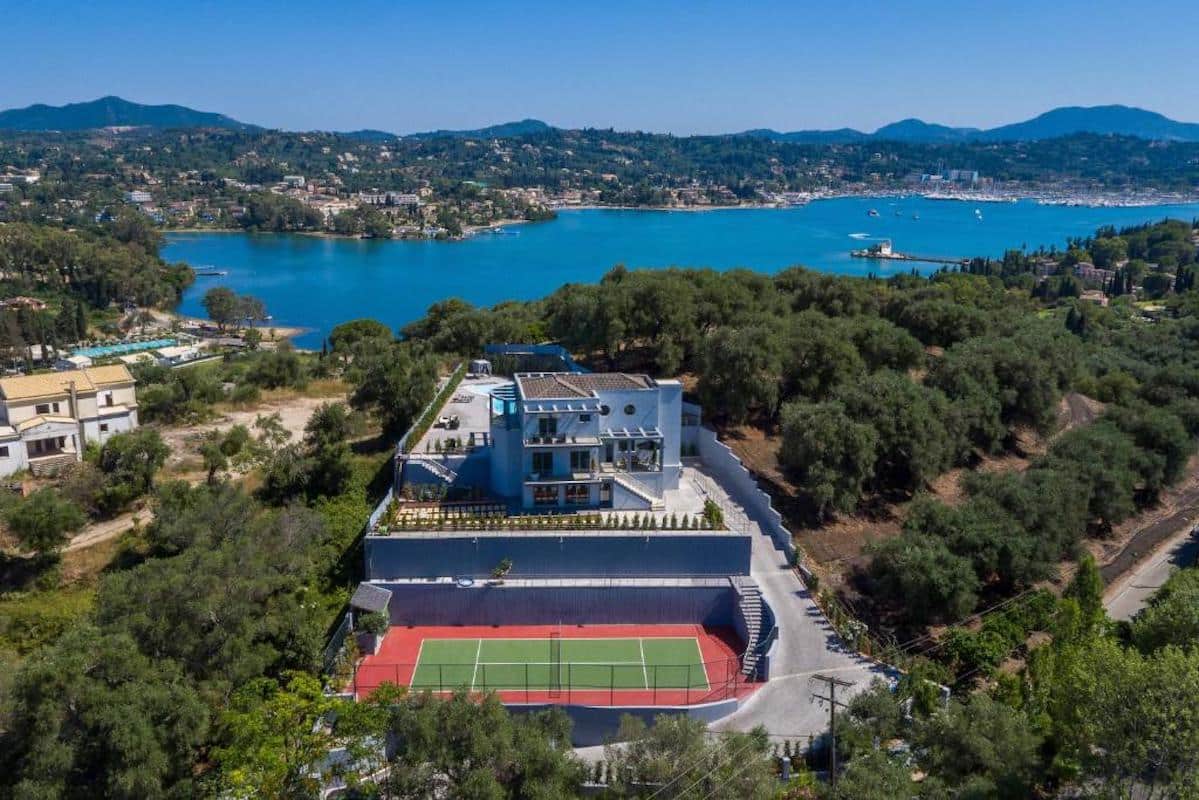 5 Star Sea View Villa for Sale in Corfu Island Greece