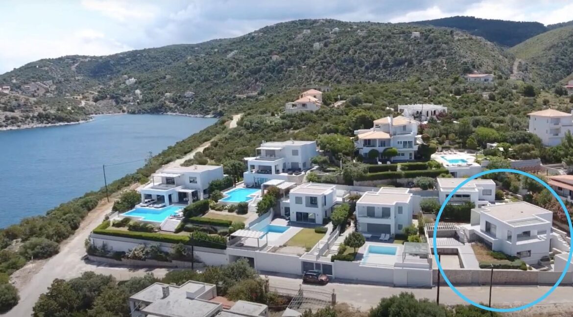 Sea View Villa in Peloponnese, 1 hour from Athens, Seafront Properties in Greece, seafront houses Mainland Greece 3