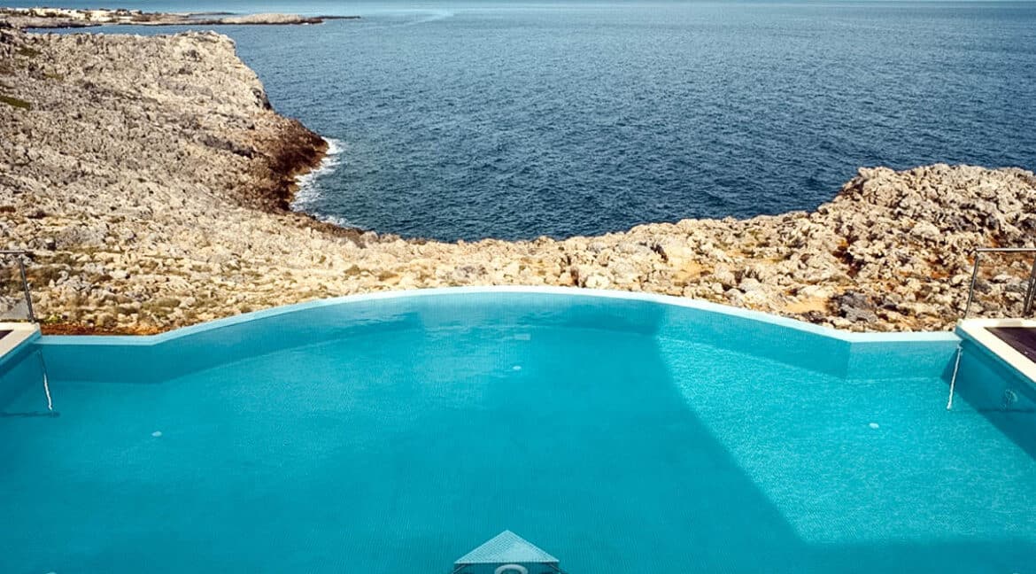 Seafront Villas in Crete near Chania Crete for sale, Waterfront Property Crete Greece, Seafront Houses Crete Greece