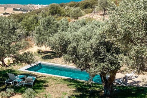Villa with sea view and pool in Paros Island, Paros Homes for Sale, Paros Real Estate. Properties in Paros Greece 14