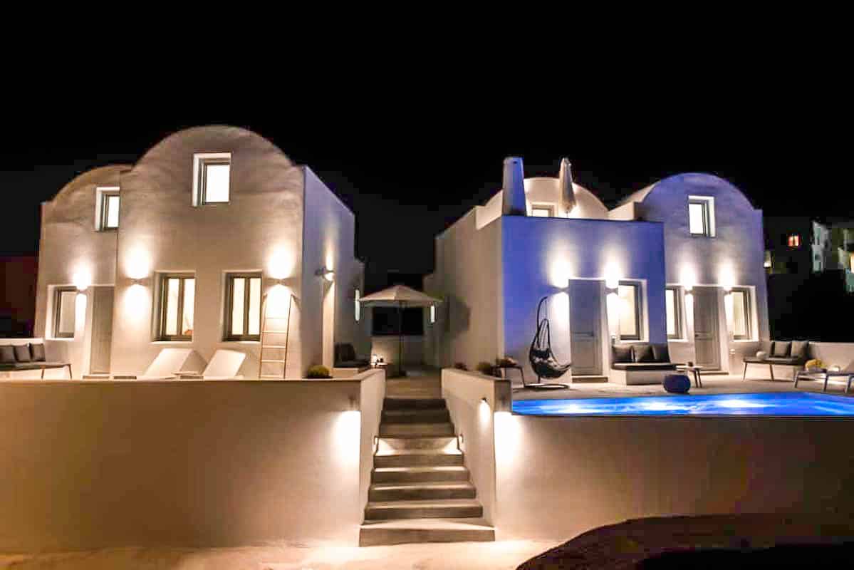 Group of 4 Houses for Sale in Santorini