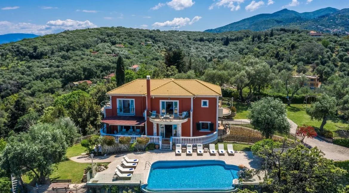 Beachfront Villa in Corfu for sale