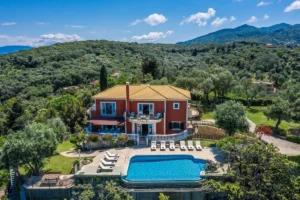 Beachfront Villa in Corfu for sale