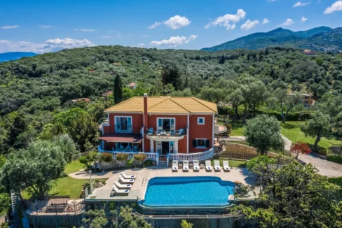 Beachfront Villa in Corfu for sale