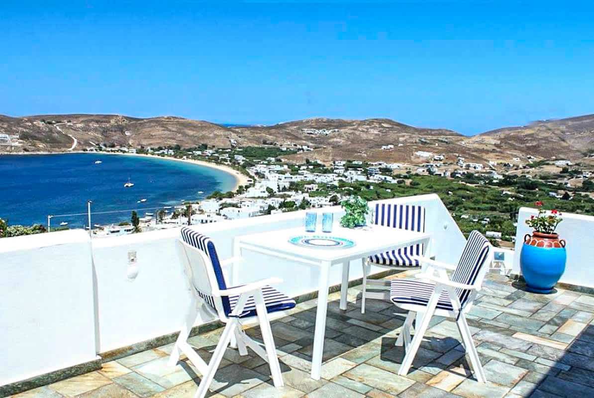 Maisonette with sea view in Greek Island Serifos