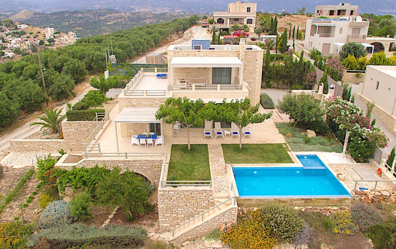 Property in South Crete in Greece for sale. Villa near Matala Crete Greece, Properties Crete Island Greece