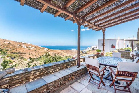 Sea View House Tinos Island Cyclades for sale in Greece. Buy Apartment in Greek Island