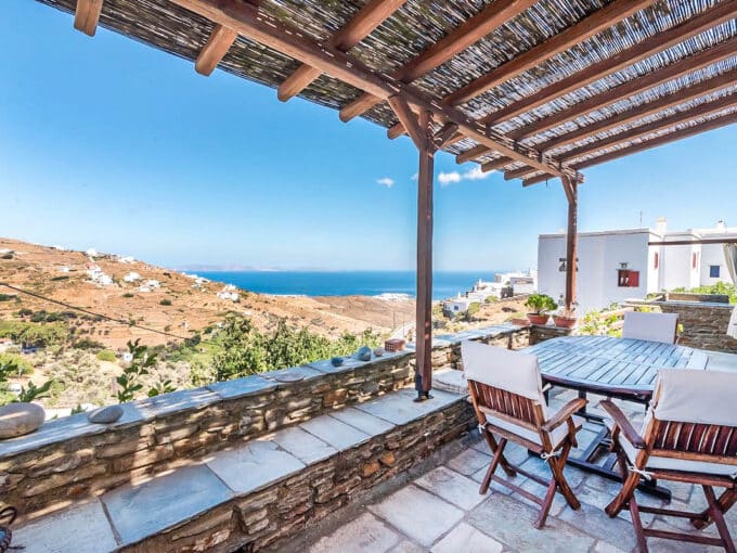 Sea View House Tinos Island Cyclades for sale in Greece. Buy Apartment in Greek Island