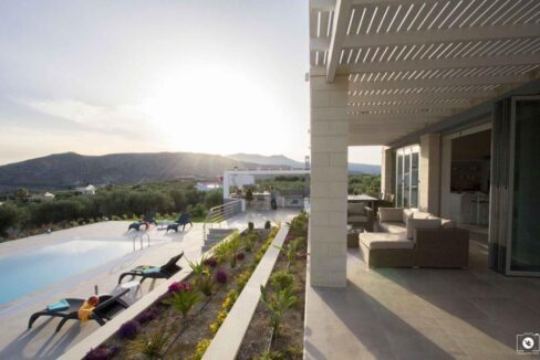 Sea View Villa Chania Crete Greece, Property West Crete Island 16