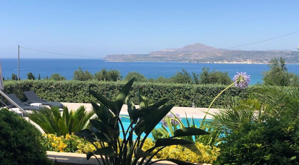 Sea View Villa Chania Crete Greece, Property West Crete Island 22