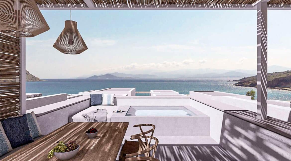 Seafront Maisonette for sale in Paros Island, Paros Villas for sale, Property Greece Paros Cyclades 1