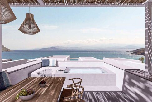 Seafront Maisonette for sale in Paros Island, Paros Villas for sale, Property Greece Paros Cyclades 1