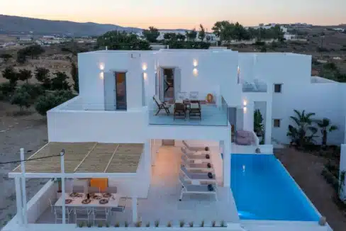 Seafront Villa Paros Island, Property Paros Greece, Buy Villa in Cyclades Greece