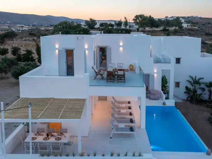 Seafront Villa Paros Island, Property Paros Greece, Buy Villa in Cyclades Greece